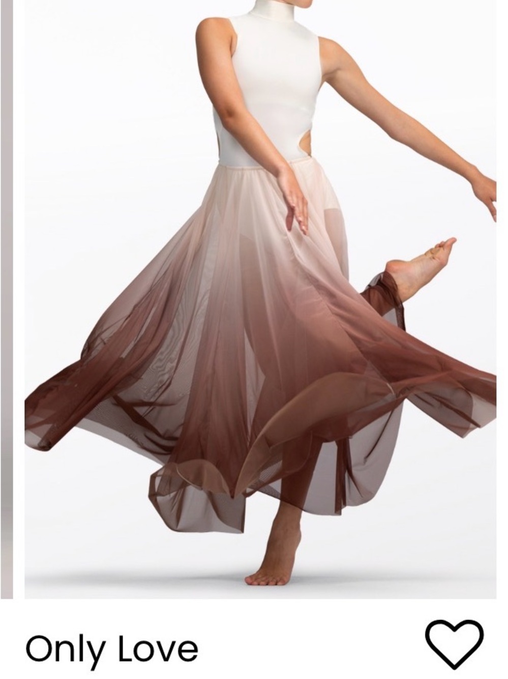 ONLY LOVE, Weissman Dance costume